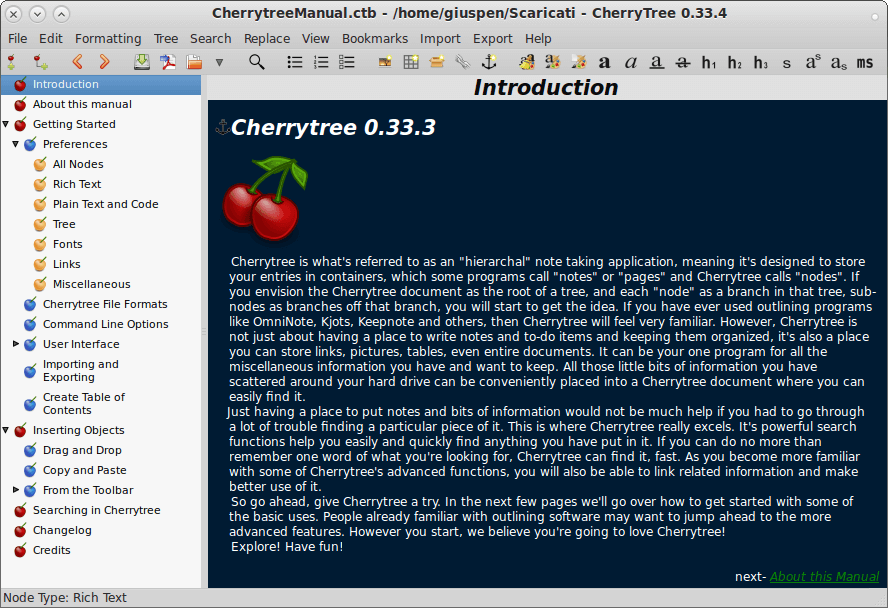 Cherrytree